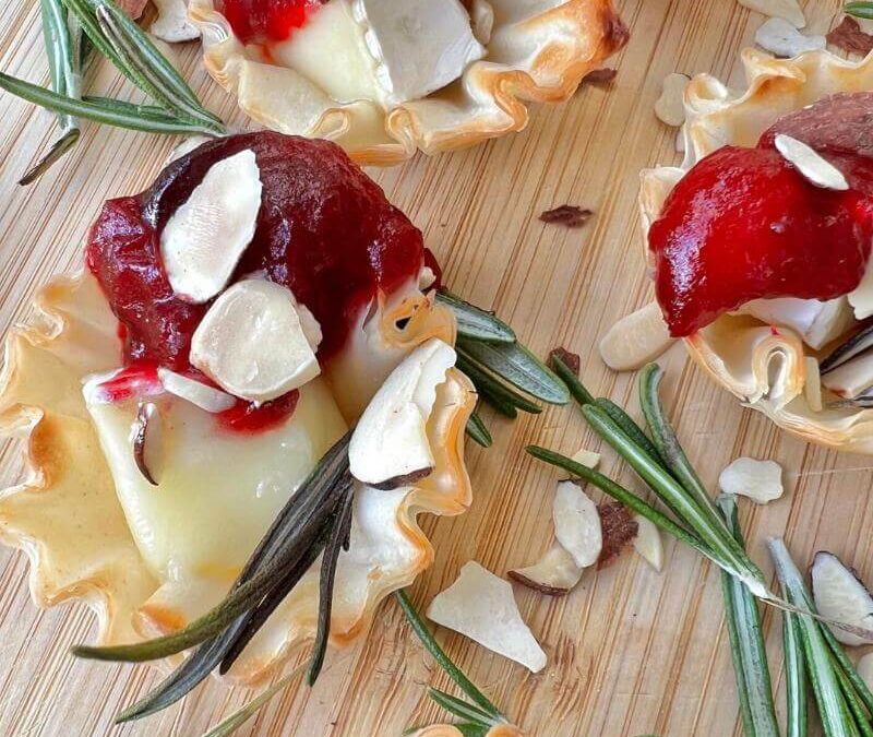 Cranberry Brie Bites