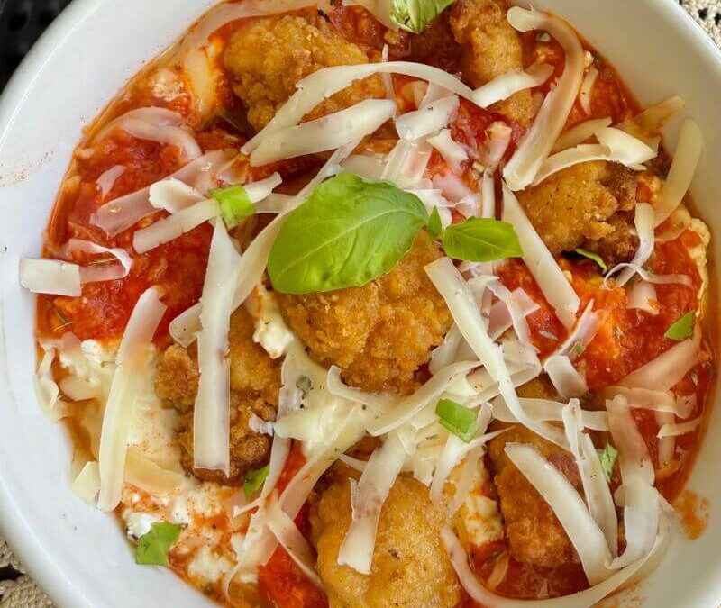 Chicken Parm Bowl (Healthy 20-Minute Meal)
