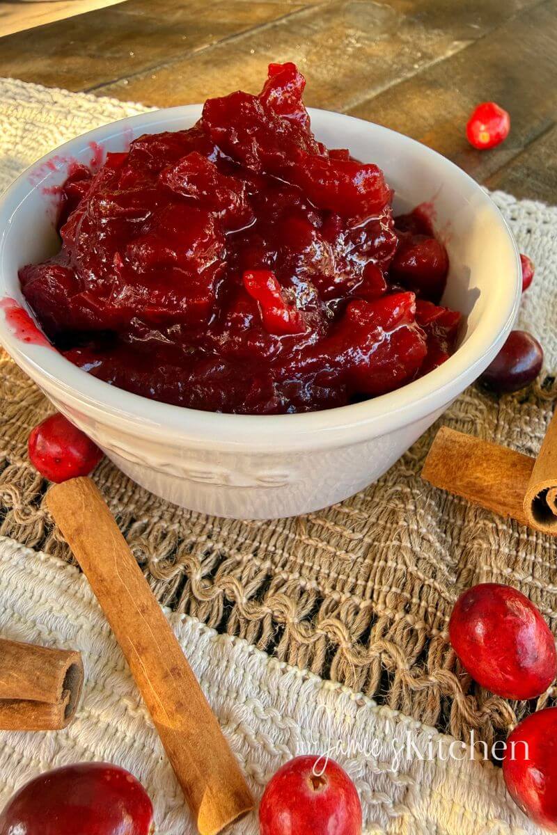 Easy Homemade Cranberry Sauce
