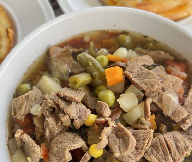 Veggie Beef Soup