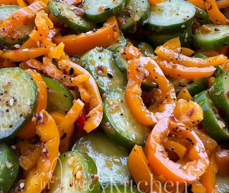 Cucumber and Pepper Salad