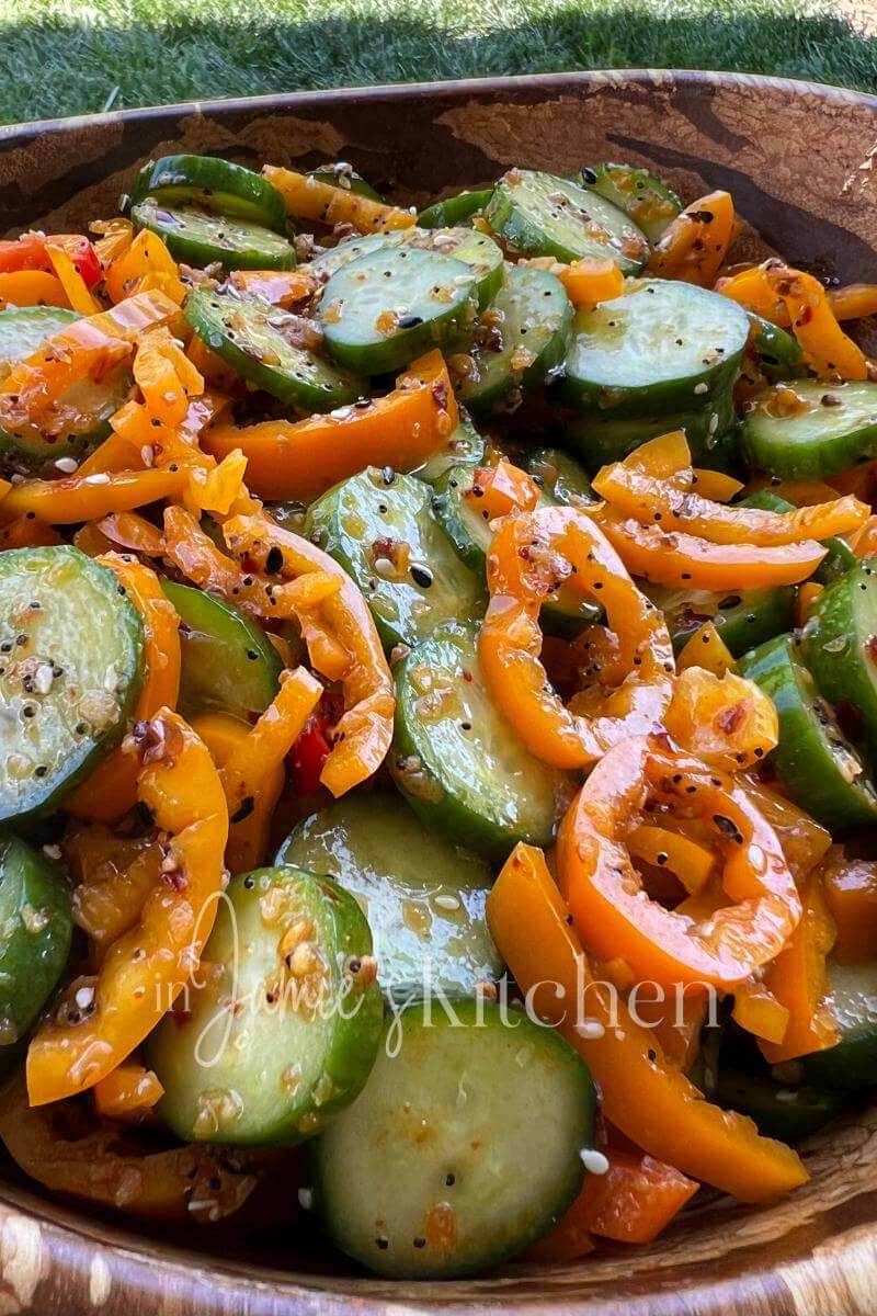 Cucumber and Pepper Salad