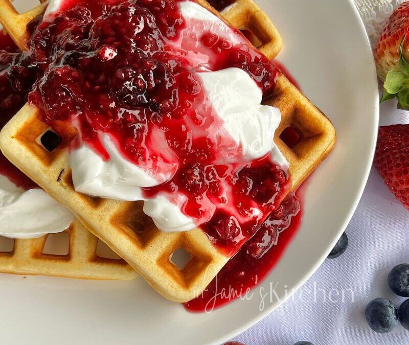 Very Berry Waffles