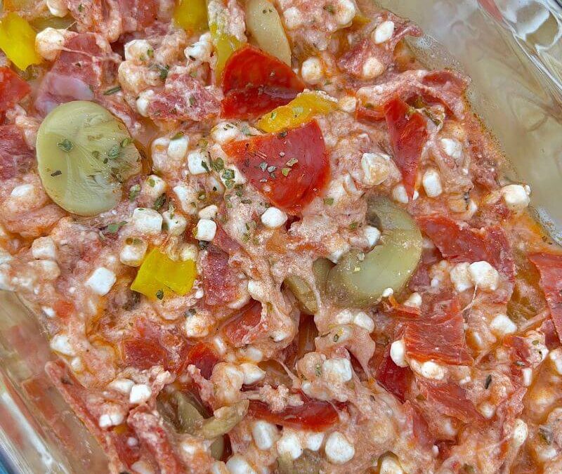 Cottage Cheese Pizza Bowl