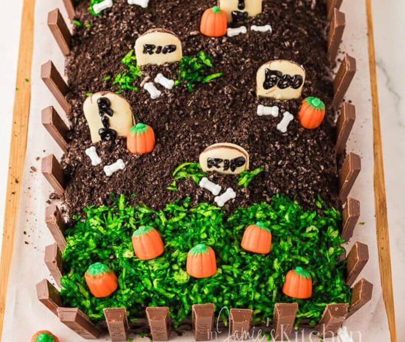 Graveyard Cake