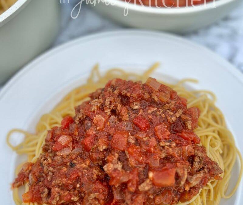 Homemade Spaghetti Sauce