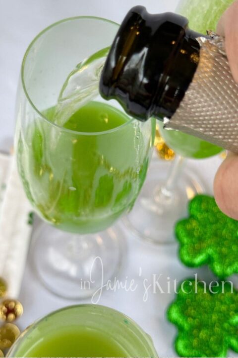 Green Mimosas - In Jamie's Kitchen