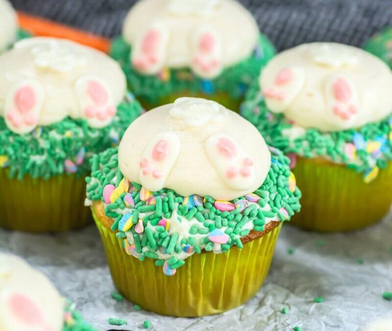 Bunny Butt Cupcakes