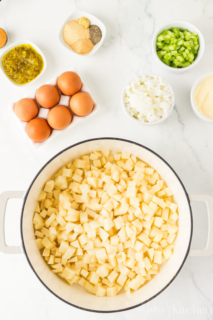 southern-potato-salad-recipe-potato-salad-recipes-with-egg-sides-for-a-cookout-summer-sides-easy-side-dishes-for-bbq-cold-side-dishes-cold-salad-recipes-in-jamies-kitchen