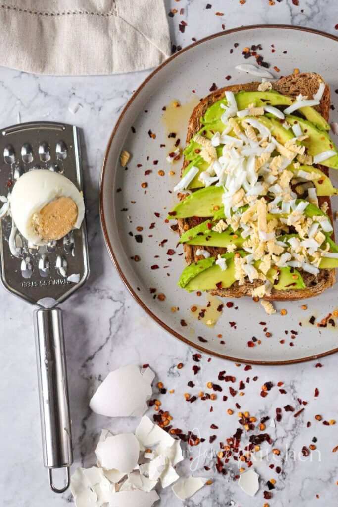 easy-avocado-recipes-avocado-toast-toppings-eggs-and-avocado-breakfast-avocado-toast-with-hard-boiled-egg-toast-recipes-healthy-breakfast-recipes-sourdough-toast-ideas-breakfast-recipes-with-bread-and-egg-in-jamies-kitchen