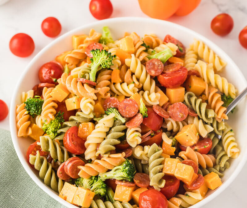Pasta Salad with Italian Dressing