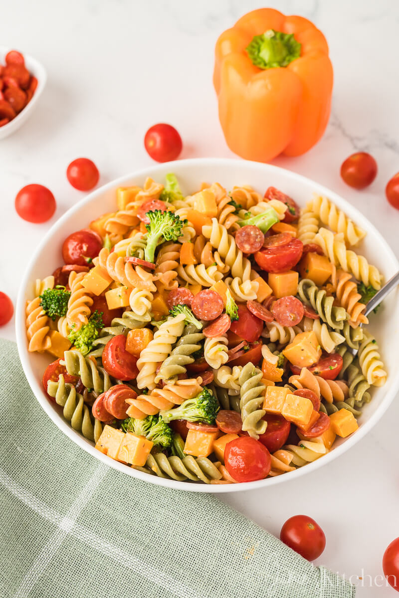 Pasta Salad with Italian Dressing