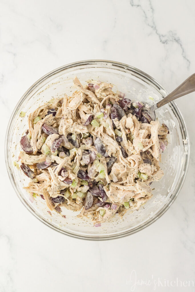 chicken-salad-with-grapes-and-pecans-chicken-salad-for-sandwiches-chicken-salad-recipe-easy-how-to-cook-chicken-for-chicken-salad-in-jamies-kitchen