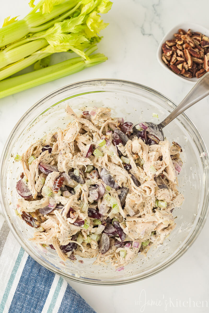 chicken-salad-with-grapes-and-pecans-chicken-salad-for-sandwiches-chicken-salad-recipe-easy-how-to-cook-chicken-for-chicken-salad-in-jamies-kitchen