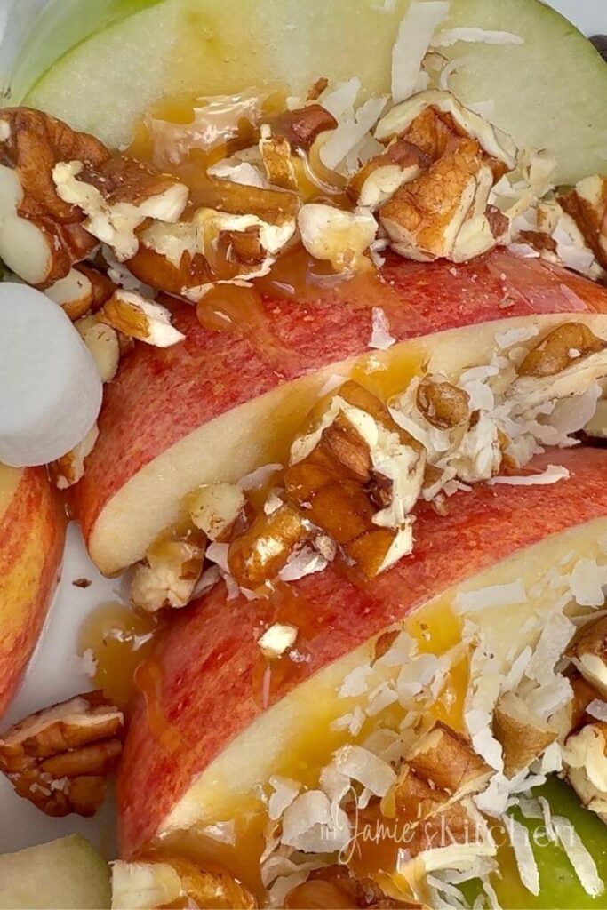 apple-nachos-in-jamies-kitchen-apple-snack-recipe