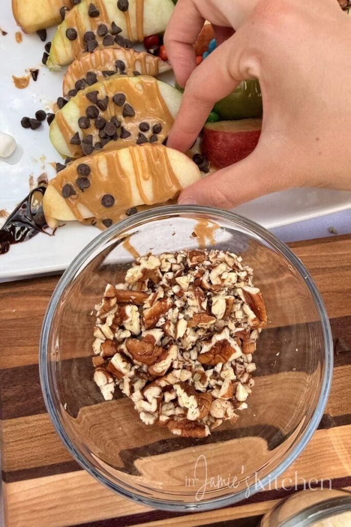 apple-nachos-in-jamies-kitchen-apple-snack-recipe