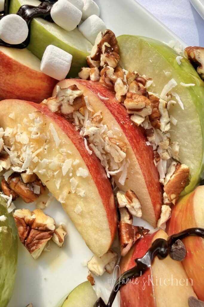 apple-nachos-in-jamies-kitchen-apple-snack-recipe