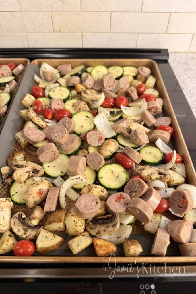 chicken-sausage-veggie-sheet-pan-dinner-in-jamies-kitchen