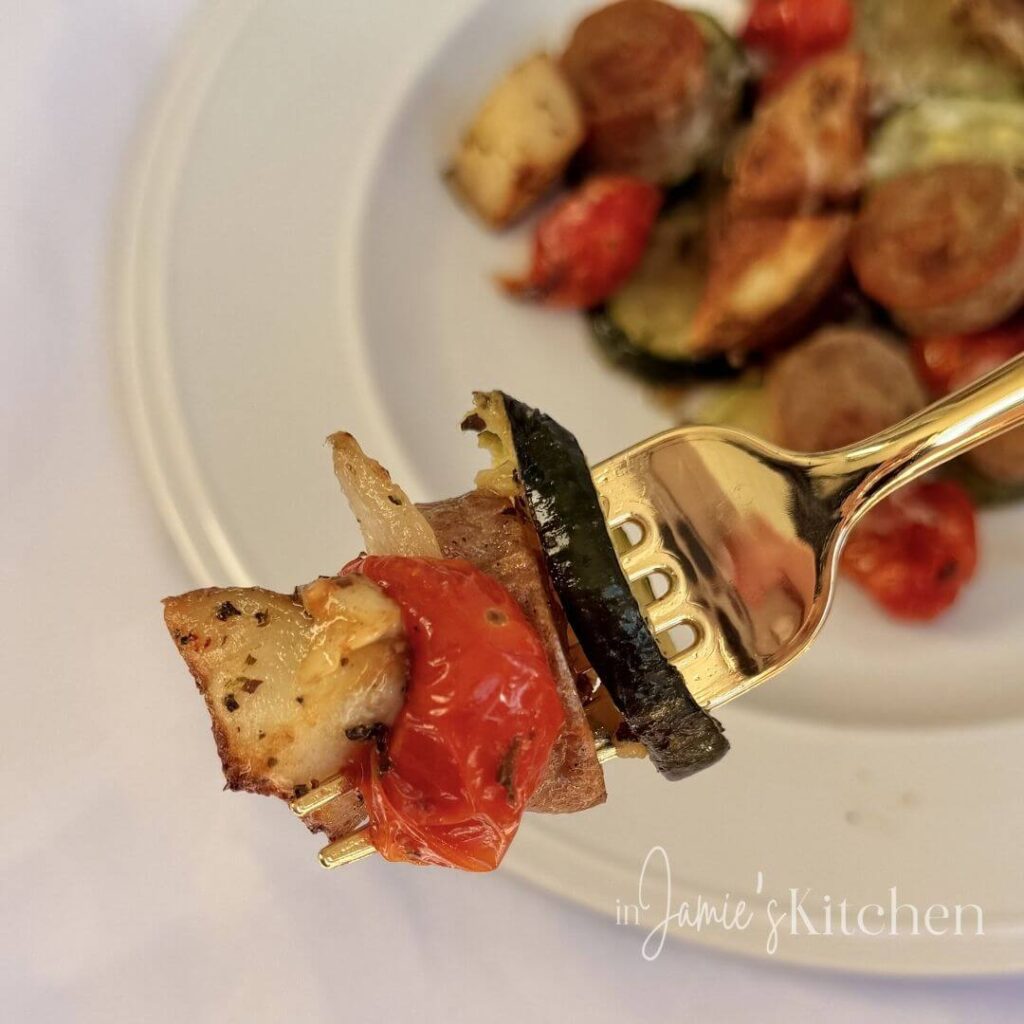 chicken-sausage-veggie-sheet-pan-dinner-in-jamies-kitchen