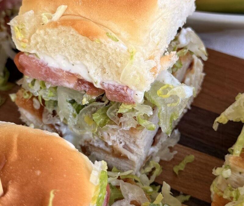 Crispy Chicken Sliders