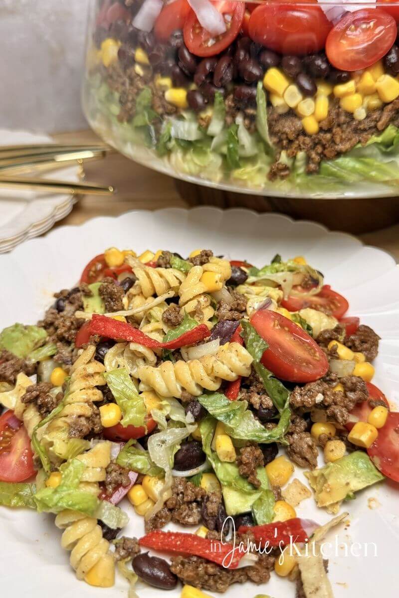 Loaded Taco Pasta Salad