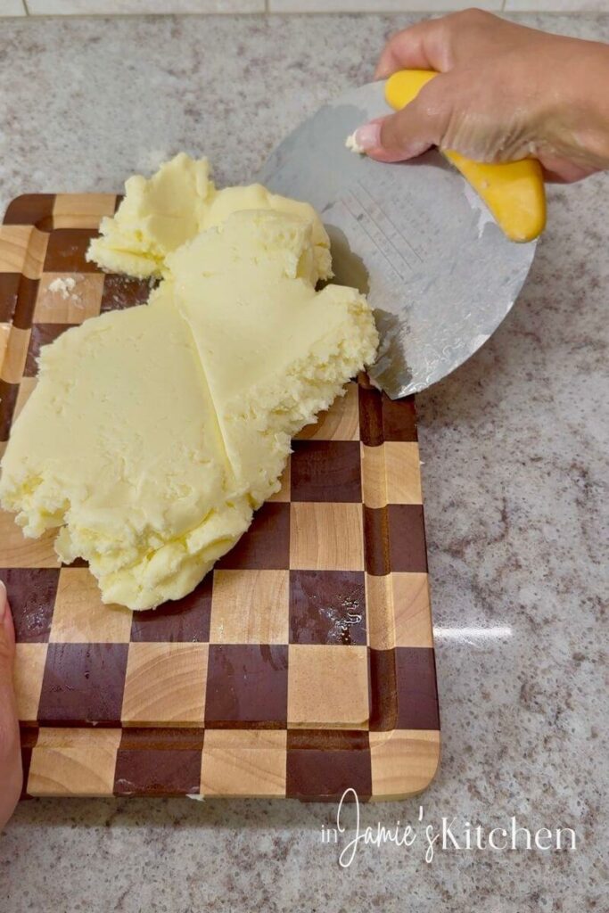 homemade-butter-in-a-stand-mixer-in-jamies-kitchen