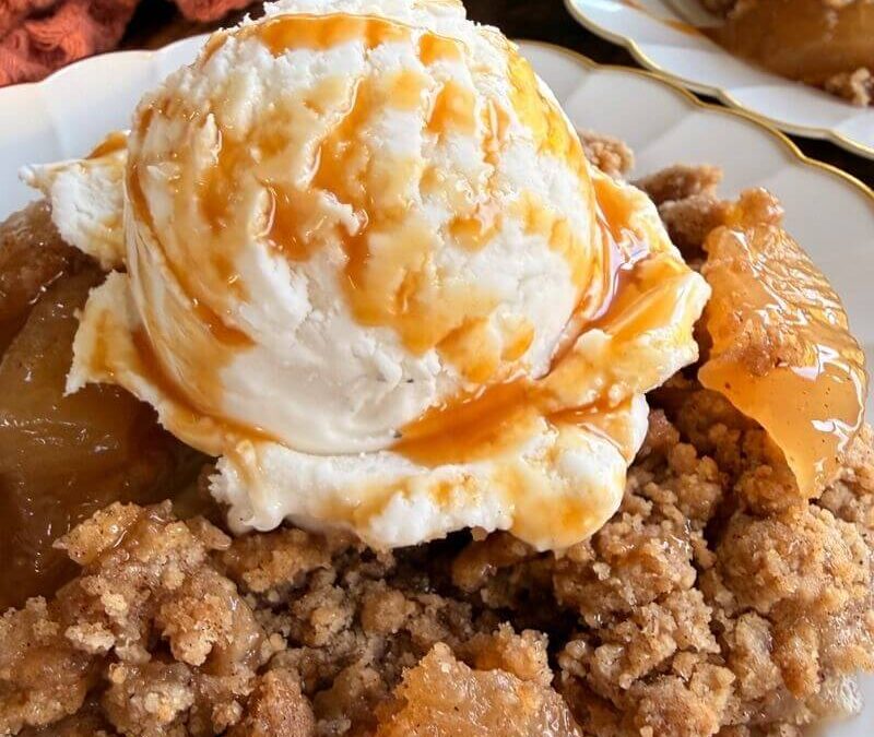 Apple Spice Dump Cake