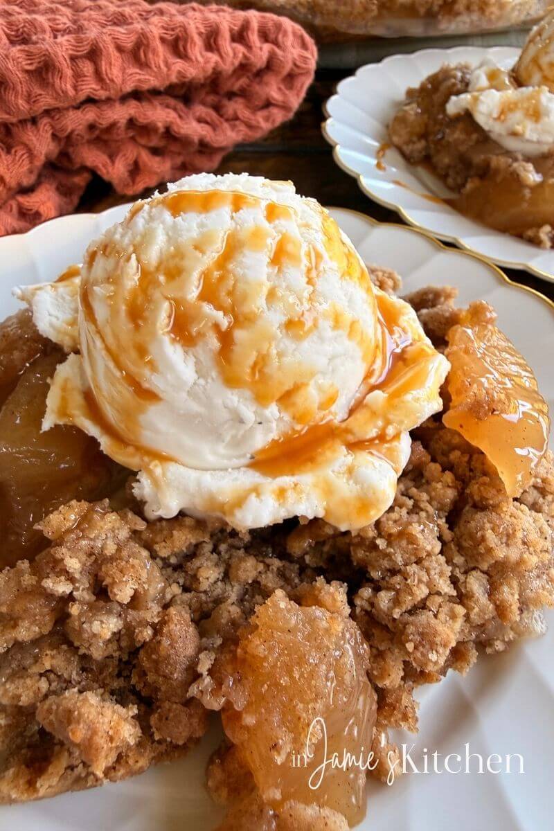 Apple Spice Dump Cake